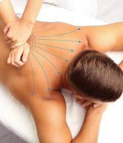 Массаж спины для улучшения осанки	