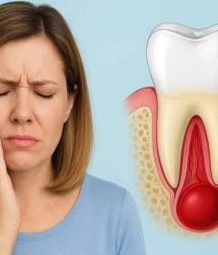 Удаление зуба с кистой