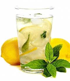 Вода с лимоном