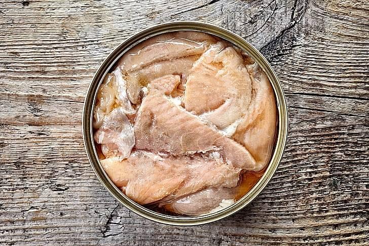 Консервированный лосось