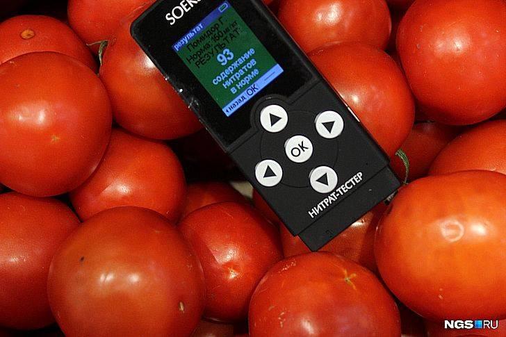 Нитраты в томатах