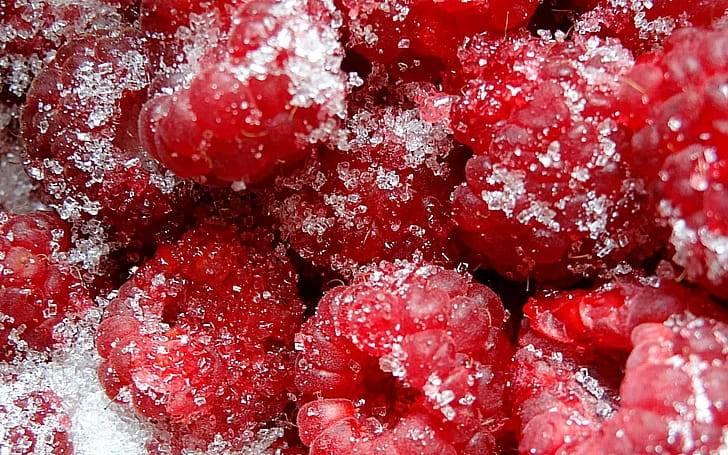 Малина перетертая с сахаром