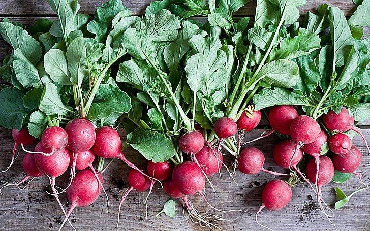 Листья редиса