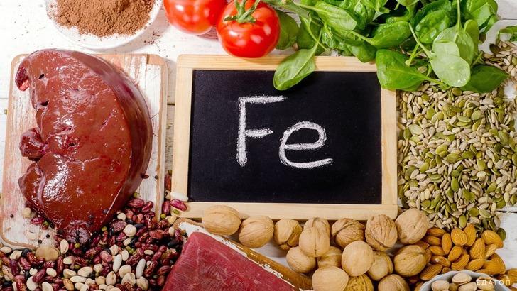 Продукты, богатые железом