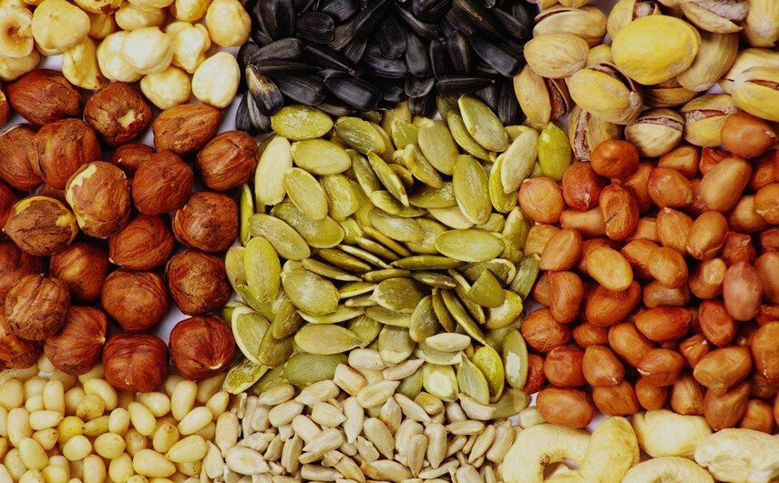 Орехи и семена