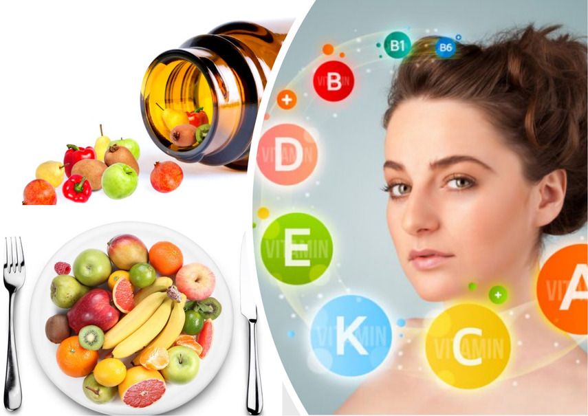 Витамины и минералы для кожи
