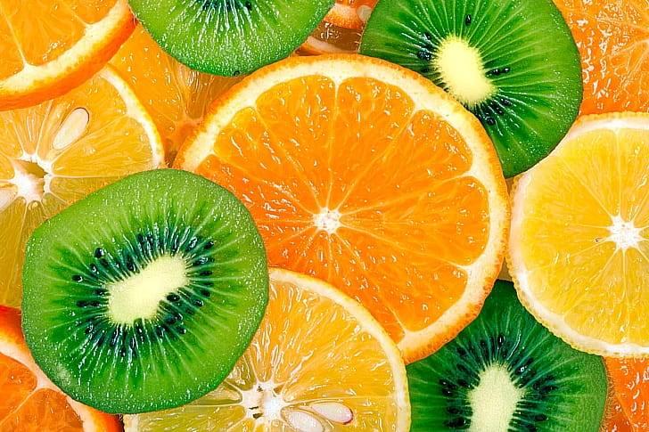 Киви против апельсина