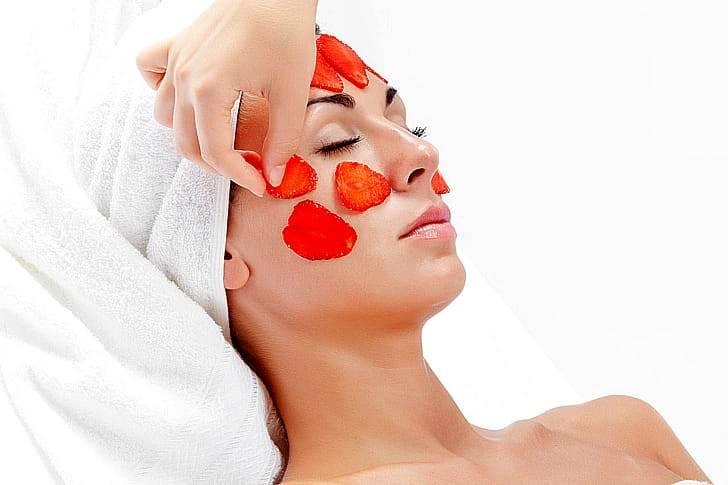 Клубника маска