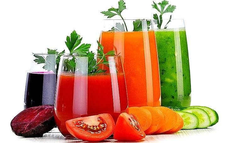 Овощные соки — 10 полезных свойств для здоровья