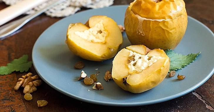 Печеные яблоки