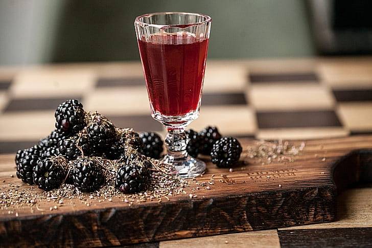 Настой из ежевики на основе водки