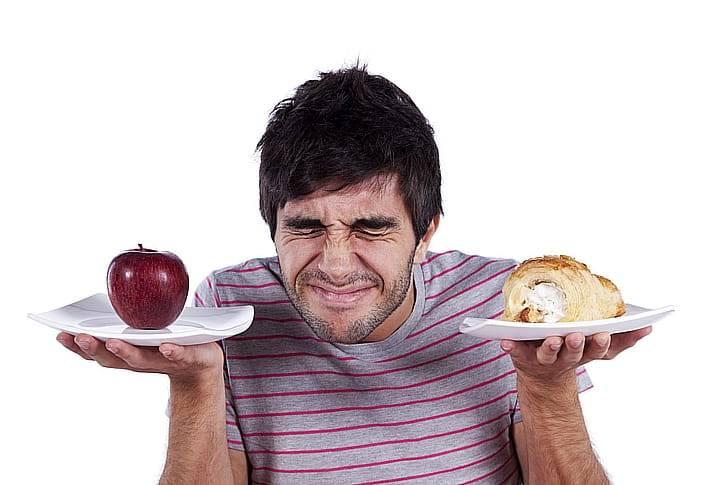 Употребление пищи, богатой питательными веществами