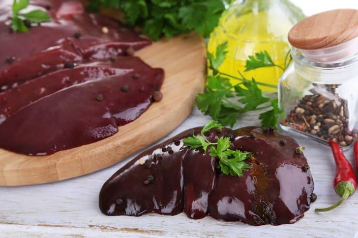 Польза и вред свиной печени