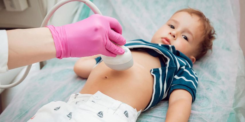УЗИ желудка ребенку - зачем делают