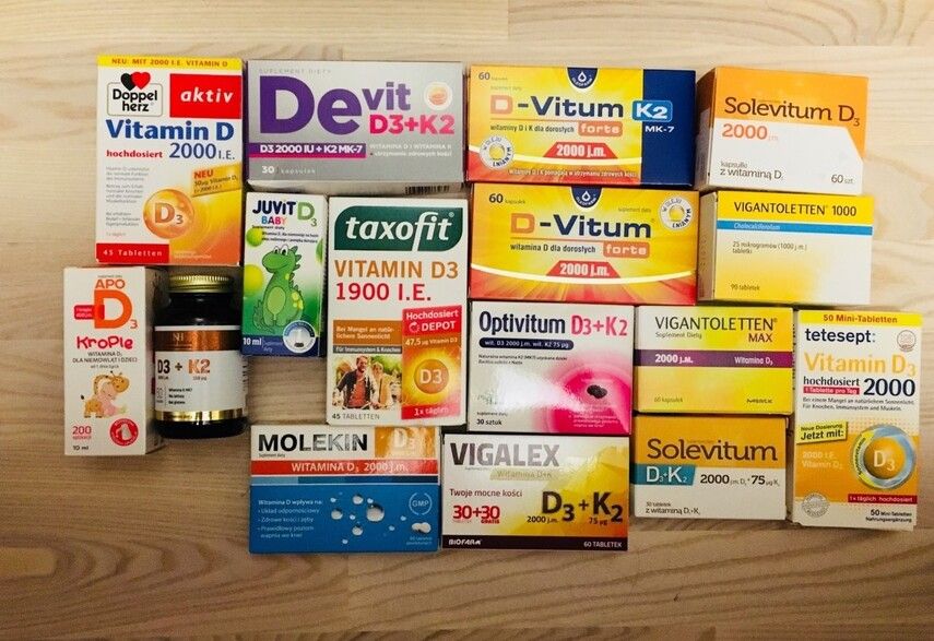 Выбор препарата витамина D