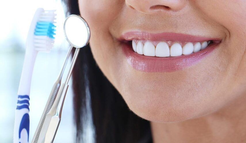 Уход за зубными коронками